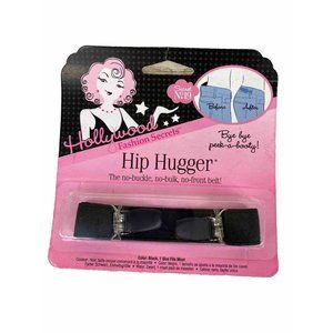 Hollywood Fashion Secrets Hip Hugger, Black